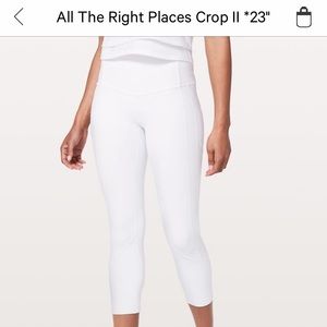 Lululemon Crop Leggings NWOT